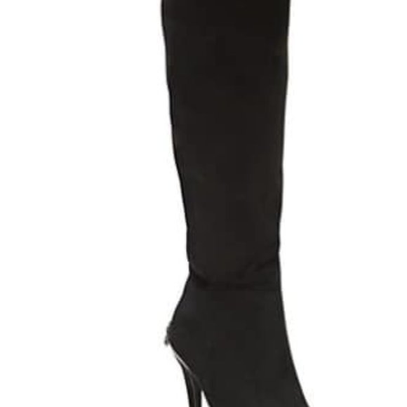New York & Company Shoes - NY&Co Embellished-Heel Tall Boots (NWT)
